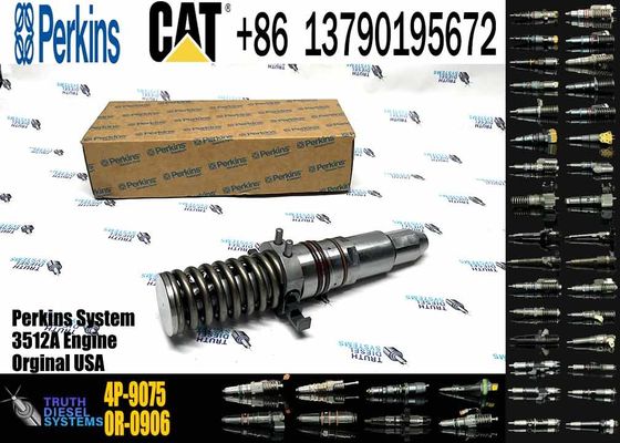 Diesel engine Machinery Engine Parts 4P9075 for 3516/3512/3508 excavator parts Fuel Injector 4P-9075