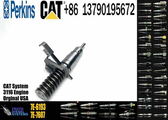 KJC Fuel Injector 7E-6193 7E6193 for Caterpillar CAT Engine 3114 3116