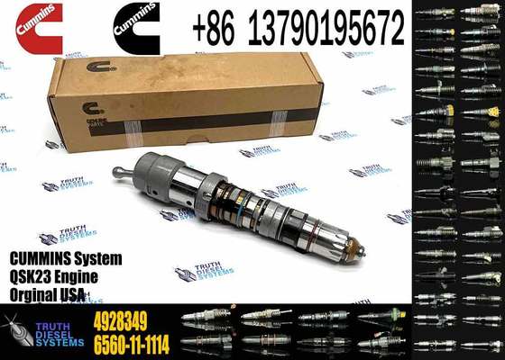 High Quality Used QSK19 Diesel Engine Common Rail Injector 4087887 4010163 4928346 4928349 Machinery Repair Shops 6 Months