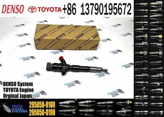Diesel Inyectores Common Rail Injector 295050-0180 for TOYOTA Hilux 23670-0L090
