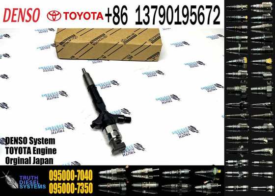 095000-7040 23670-39145 Common Rail Injector for Toyota Hiace 2kd-Ftv 2.5 D-4D
