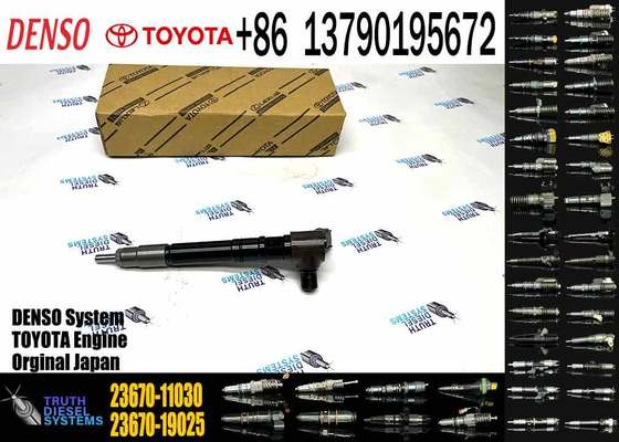 Diesel Engine Fuel Injector 23670-11030 2367011030 295700-0630 295700-0310 DCRI400630 for Toyota Hilux diesel CR Engines