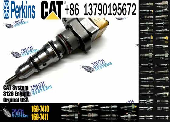 Cat 3126B Engine Common Rail Injector 1697410 diesel Fuel Injector 169-7410 0R-9350 0R9350 10R-9239 10R9239 for Caterpillar
