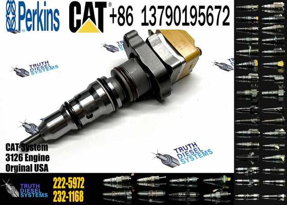 Diesel Engine Injector 232-1171 138-8756 222-5963 222-5972 173-4059 Caterpillar C3126 Common Rail Injection Valves