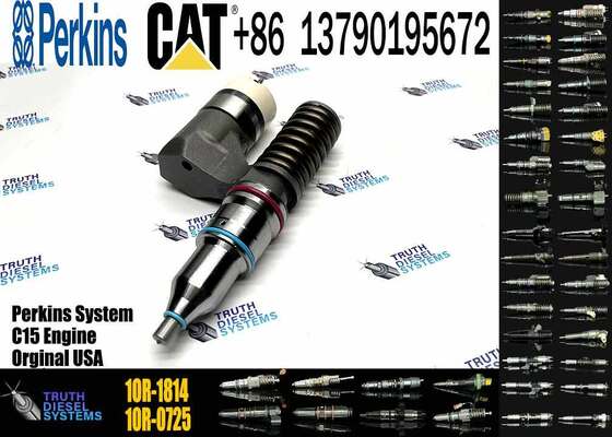 Excavator Parts Diesel C12 Engine Injector 208-9160 0R-9595 1OR-1814 OR-4987 161-1785 New Stainless Steel Injector for Excavator
