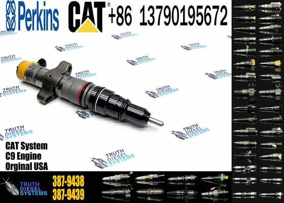387-9433 Excavator Parts E336D E330D C9 Engine Common Rail Fuel Injector 557-7633 387-9438 387-9432 3879433 10R-7222 20R-8064