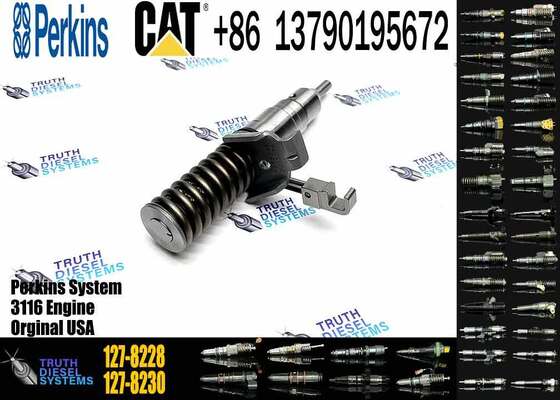 Diesel Fuel Injector 127-8225 127-8228 127-8211 1620218 for Excavator 3114 3116 Fuel Injector 1278225 1278228 1278211
