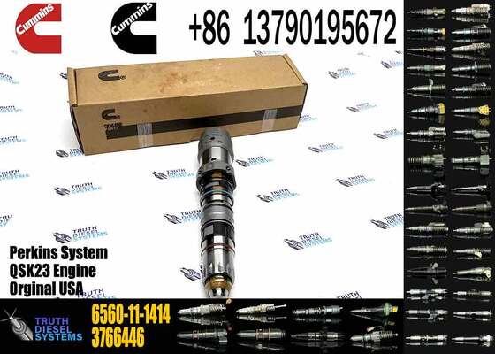Construction Machinery Engines Parts 4088431 Excavator 6D170 QSK23 QSK60 Diesel Engine Fuel Injector 6560-11-1414