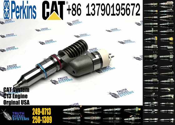 Cat 345C 345D 349D Excavator C11 C13 Diesel Engine Parts Fuel Injector Assembly 249-0713 2490713 for C-aterpillar Injector Nozzle