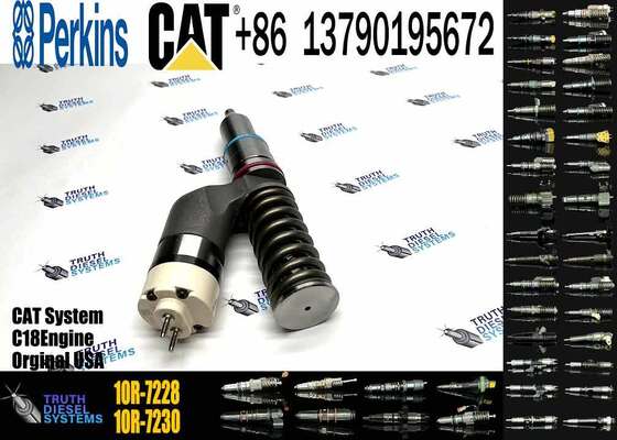 Excavator Injector 2113028 211-3028 10R7228 10R-7228 for C18 Engine Parts Diesel Nozzle Assembly