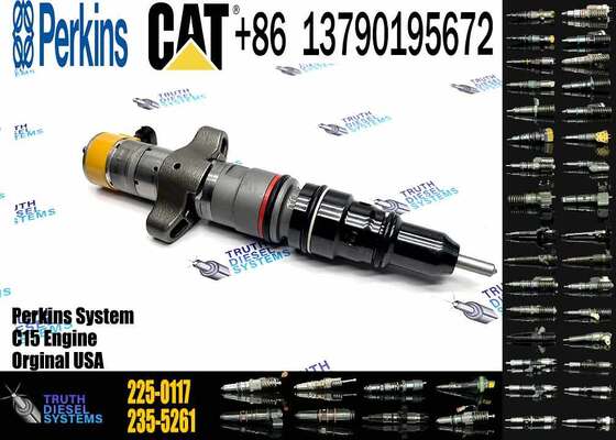 266-4446 387-9432 387-9436 225-0117 Excavator Diesel Injector Stable Atomization Bulk Available CAT C9 Replace 225-0117