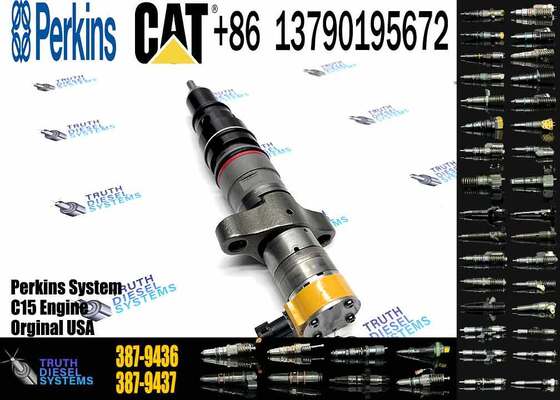 266-4446 387-9432 387-9436 225-0117 Excavator Diesel Injector Stable Atomization Bulk Available CAT C9 Replace 225-0117