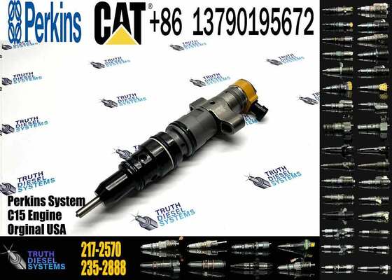New C-9 Engine Diesel Fuel Injector 236-0962 217-2570 10R-7225 10R-7224 for Excavator Parts Condition