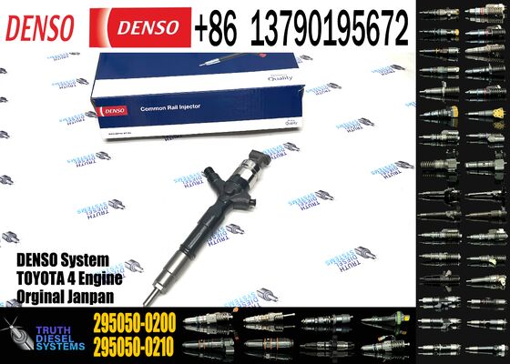 295050-0460 Fuel Injector 23670-39365 for Toyota 1KD-FTV 3.0L D-4D Euro 4 Common Rail Diesel Engine 295050-0200