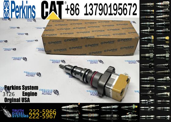Diesel Engine Fuel Injector 198-6605 222-5966 4P9075 4P9076 4P9077 7E6408 Injection Valves for CCaterpillar for Cat 3126 Engine