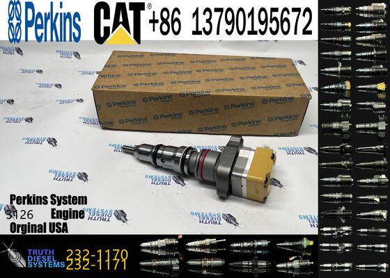 3126B Engine Fuel Injector 232-1170 2321168 232-1171 2321171