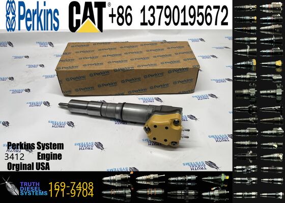 Excavator Parts Engine 3408 3412 Fuel Injector 4CR01974 169-7408 174-7527 222-5967 20R-0760 for Construction Machinery