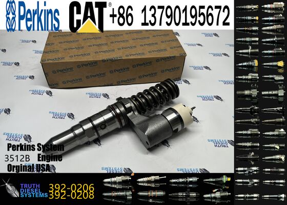 Common Rail Fuel Injector 392-0206 3920206 386-1758 3861758 250-1306 2501306 132-0202 Injector for Ccaterpillar 3508 3512 Engine