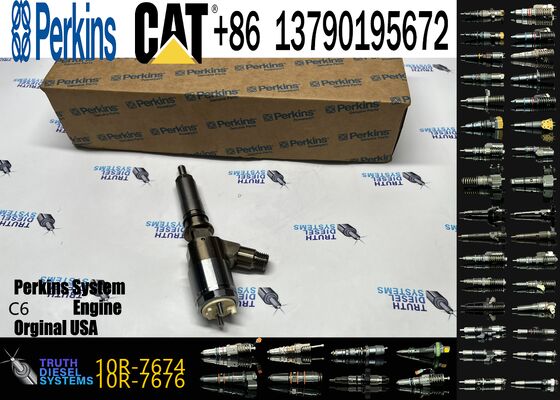 High Quality Excavator Parts Diesel Common Rail Fuel Injector 10R-7674 32F61-00062 10R-7675 for CAT E 320D 323D C4.4 C6.6 Engine