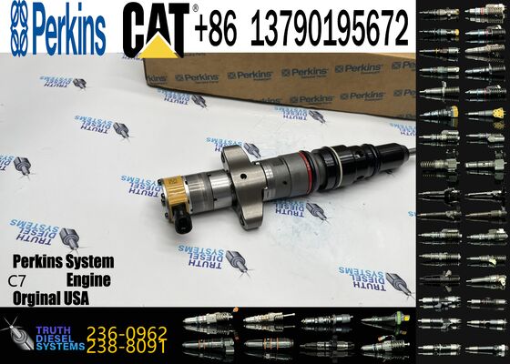 Hangood Engine Parts 10R-7224 236-0962 2360962 Fuel Injector D6R 330C E330C Diesel Injector Assy C9 Engine Common Rail Injector