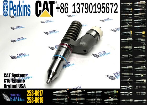 Diesel FUEL injector 211-3025 10R-7231 253-0616 249-0709 253-0614 253-0615 253-0617 Injector Fuel INJECTOR for C15 C18Engine