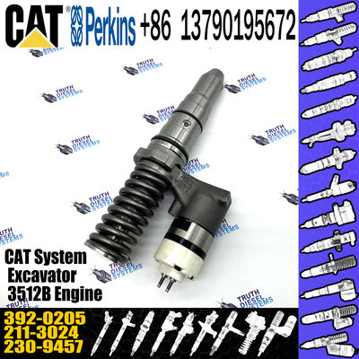 Diesel Fuel Injector 386-1752 386-1766 392-0205 FOR Caterpillar Engine 3508B/3512B/3516B