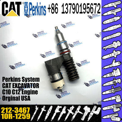 New 10r1259 10r-1259 10R1259 2123467 Good Price Common Rail Diesel Fuel Injector 10R-1259 212-3467