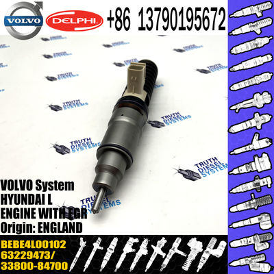 BEBE4L00102 Excavator Parts Common Rail Fuel Injector 21582096