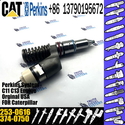 Machinery Engine Parts Cummins fuel injector 2530616 3740750 253-0616 Cummins C15 C13 2530616 3740750 253-0616