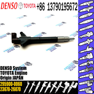 Hot Sale Diesel Injector 295900-0060 295900-0180 For Toyota Fuel Injector 23670-26070 23670-29115