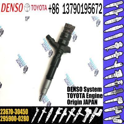 Injector 295900-0280 295900-0210 2367030450 23670-30450 for Toyota Hilux 2KD-FTV Euro V