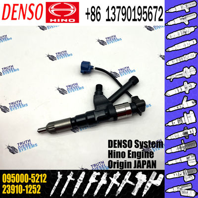 Injector 095000-5215 23670-E0351 23910-1252 23670-E0350 095000-5212 095000-5214 for HINO