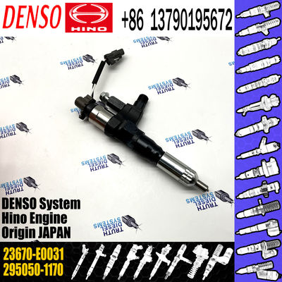 295050-1170 DENSO Diesel Injector ISO 095000-6750 For HINO 23670-E0030