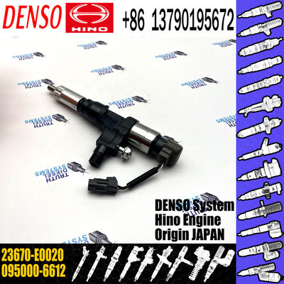 0950006612 DENSO Diesel Injector 23670-E0020 For HINO Engine