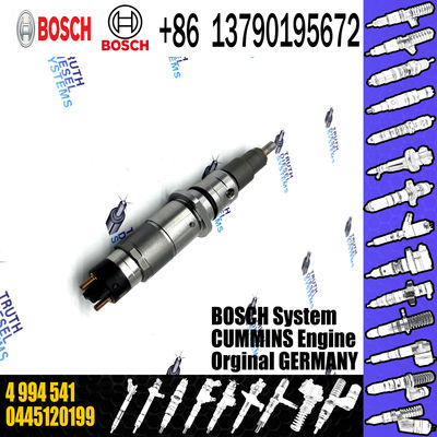 Common Rail Fuel Injector 0445120199 4994541 for Diesel Engine QSL8.9 QSL9