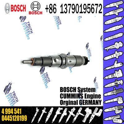 Common Rail Fuel Injector 0445120199 4994541 for Diesel Engine QSL8.9 QSL9