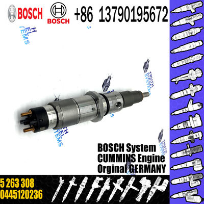 Common rail fuel injector 0445120236 0445120125 0445120029 5263308 4940170 4939061 3973060 3965721for QSL9 QSC8.3
