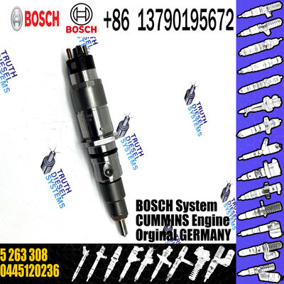 Common rail fuel injector 0445120236 0445120125 0445120029 5263308 4940170 4939061 3973060 3965721for QSL9 QSC8.3