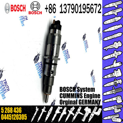 Diesel Engine Fuel Injector Excavator Accessories Diesel Motor Parts 0445120305 6746113100 5268436