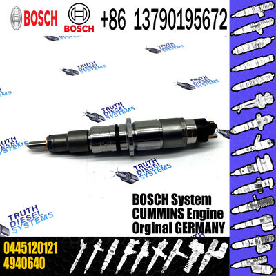 Common Rail Fuel Injector 0445120121 FOR BOSCH Diesel Injector 0986AD1047 Cummins 4940640 0 445 120 121