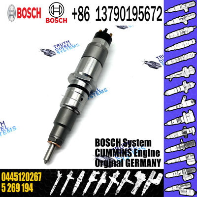 High quality Common Rail Injector diesel fuel injector 4988835 5253221 5269194 0445120161 0445120204 0445120267