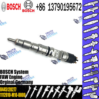 common rail fuel injector 0445 120 277 0445120277 0445120397 for FAW Tin firewood 6cyl-6DM2-EU4