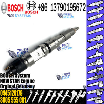 High Quality Diesel Common Rail Fuel Injector 3005555C91 0986435566 0445120179
