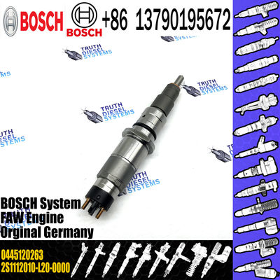 Common Rail Injector 0445120265 Diesel Fuel Engine Injector Assemblies 0445120262 0445120263