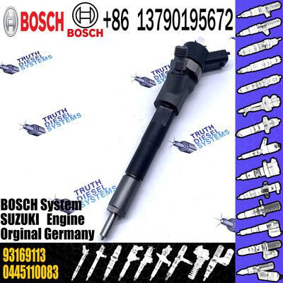 0445 110 083 93169113 93177373 Genuine Diesel Injector 93183910 1571084E60 R1590077 for SUZUKO VAUXHALL 0445110083