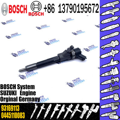 0445 110 083 93169113 93177373 Genuine Diesel Injector 93183910 1571084E60 R1590077 for SUZUKO VAUXHALL 0445110083