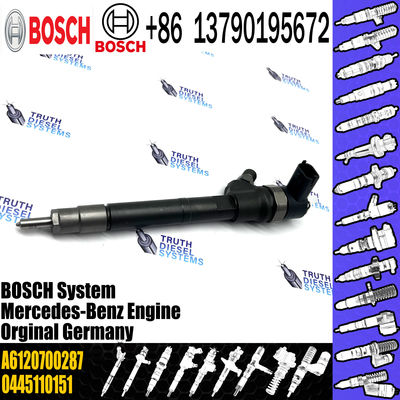 High Quality China New 0445110151 Injector Diesel Fuel 0 445 110 151 for OE 6120700287 A6120700287 OM 612.990 Diesel