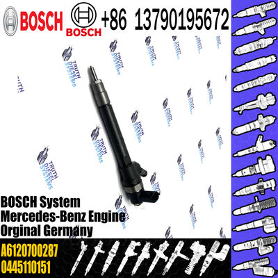 High Quality China New 0445110151 Injector Diesel Fuel 0 445 110 151 for OE 6120700287 A6120700287 OM 612.990 Diesel