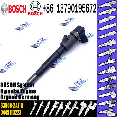 0445 110 223 33800-2A110 Auto Fuel Injector 0 445 110 223 Engine Parts Injection 0445110223 for Hyundai