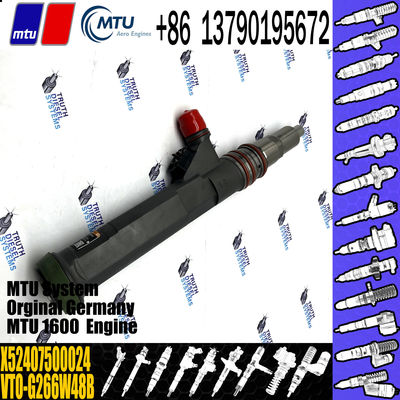 MTU Diesel Fuel Injector 16V High Speed Steel X52407500024 VTO-G266W48B